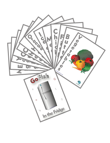 Juego 'Go Fish In the Fridge' para practicar inglés